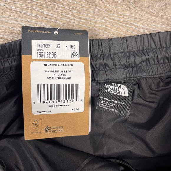NEW The North Face Women's‎ Hydrenaline Skirt Athleisure Activewear Size S Black - Picture 2 of 10